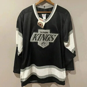 NOS  CCM Mask Los Angeles Kings NHL Jersey - Small